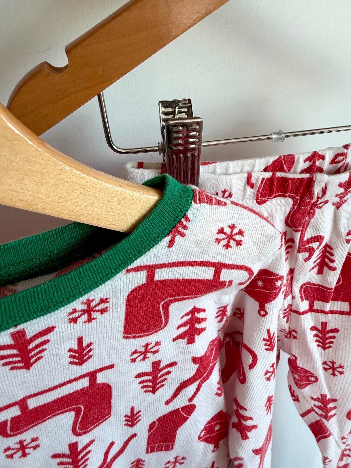 Red Sled PJ Set / 3-4T