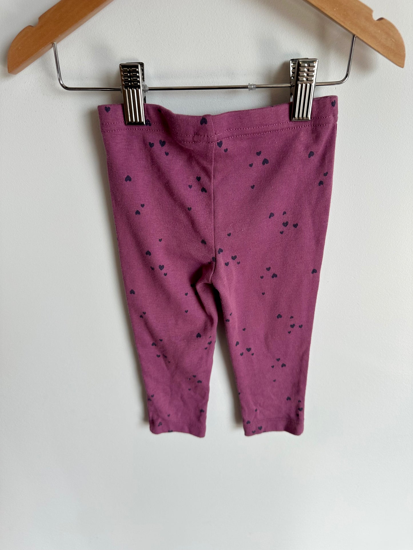 Purple Heart Leggings / 12m