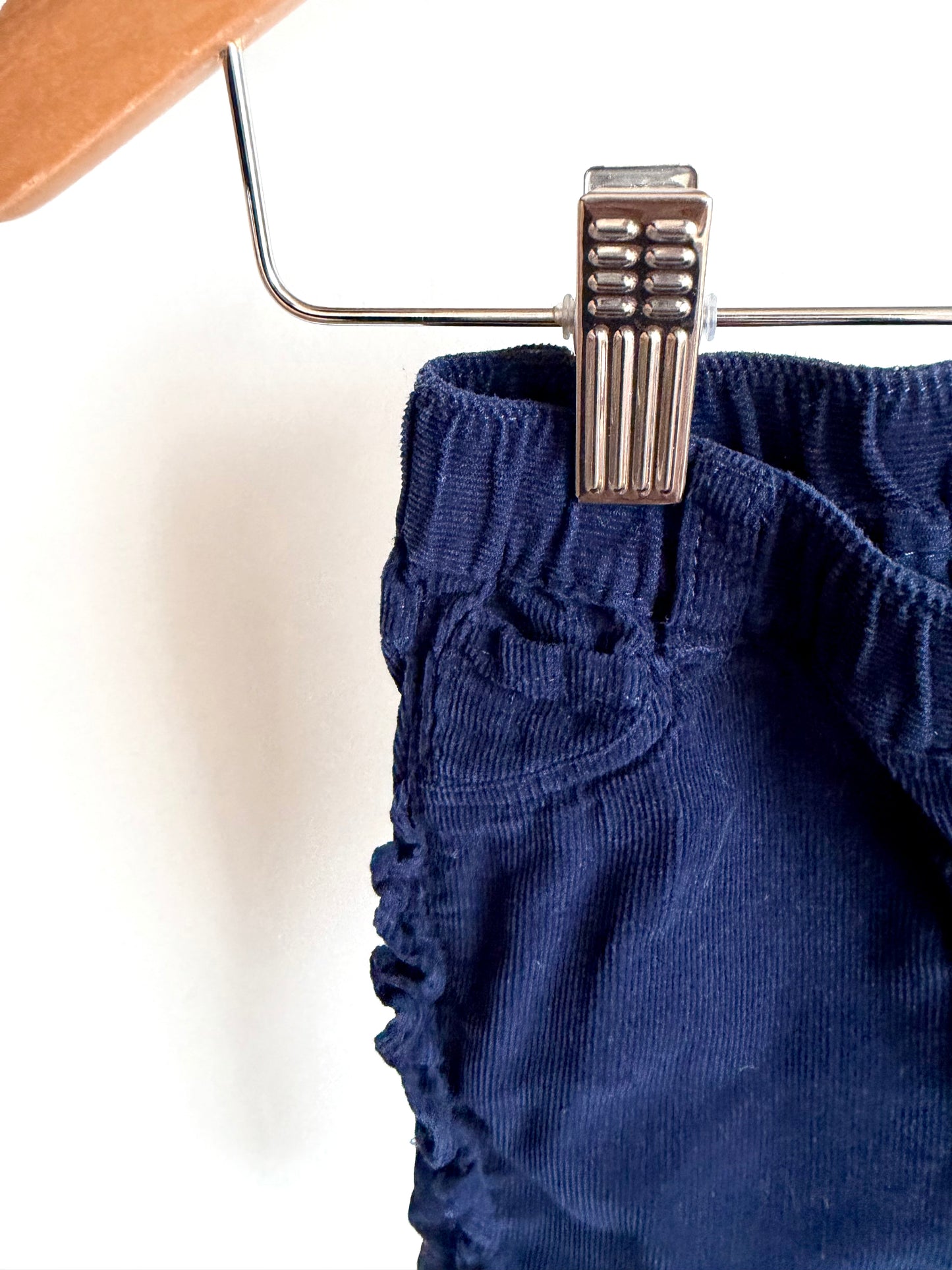 Ruffle Royal Blue Pants / 18-24m