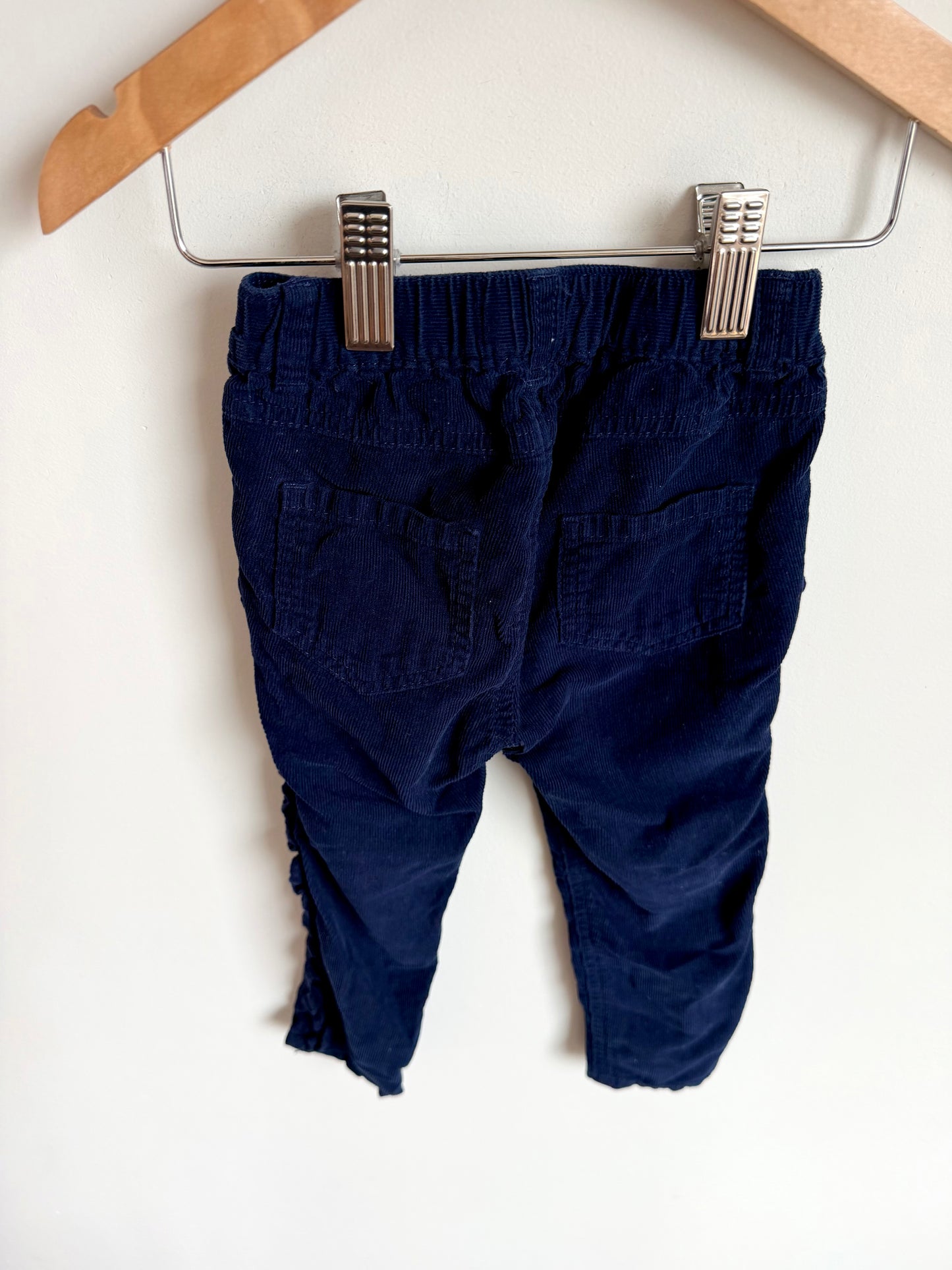 Ruffle Royal Blue Pants / 18-24m