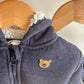Navy Bear Sweater + Pants Set / 18-24m