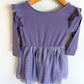 Unicorn Purple Tulle Dress / 3-4T