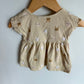 Tan Animal Face Top / 6-12m