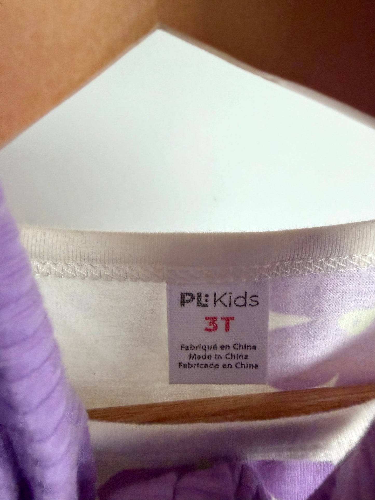 Purple Flower Pocket Top + Headband (With tags) / 3T