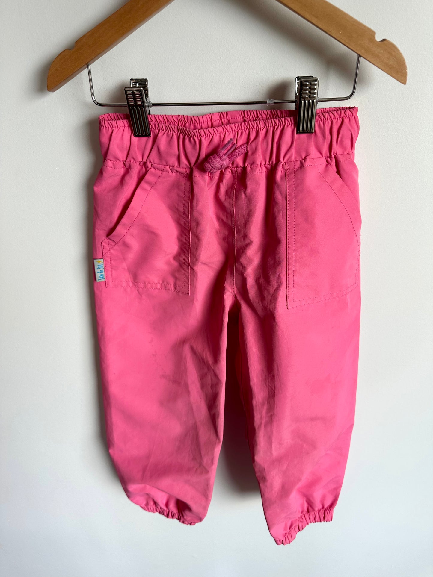 Jan & Jul Pink Rain Pants (PLAY)/ 3T
