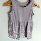 Butterfly Purple Tank Dress / 2-3T