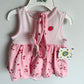 Strawberry Headband + Bodysuit Skirt Set (With tags) / 9m