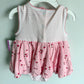 Strawberry Headband + Bodysuit Skirt Set (With tags) / 9m