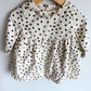 Cream Animal Print Dress / 18m