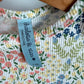 Ribbed Floral Bodysuit + Pants Set / 3-6m