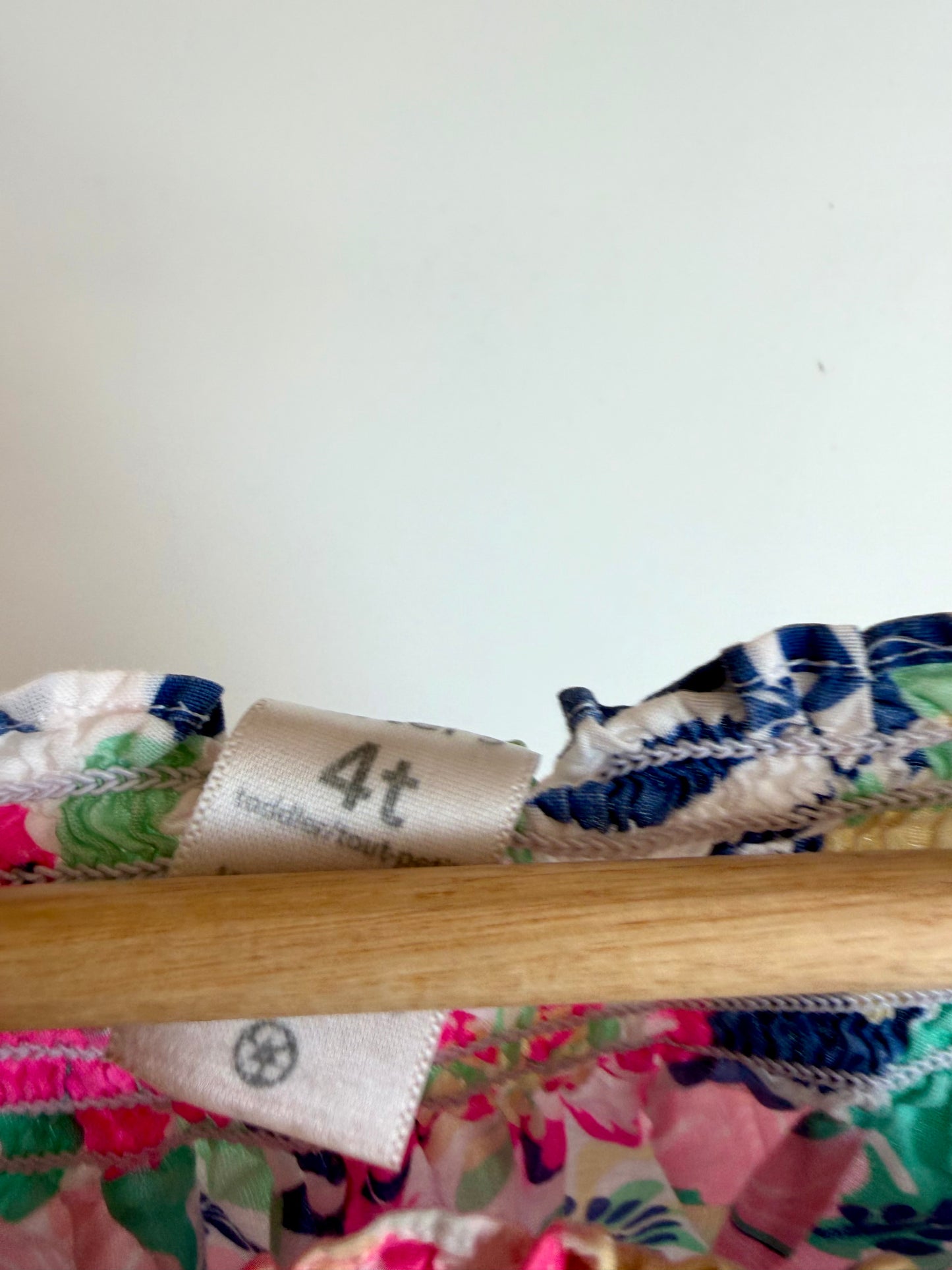 Hawaiian Floral Top / 4T