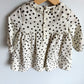 Cream Animal Print Dress / 18m