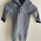 Cowl Neck Navy Jumpsuit / 12-18m