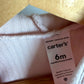 Pink Ribbed Velour Sweater + Pants Set / 6m