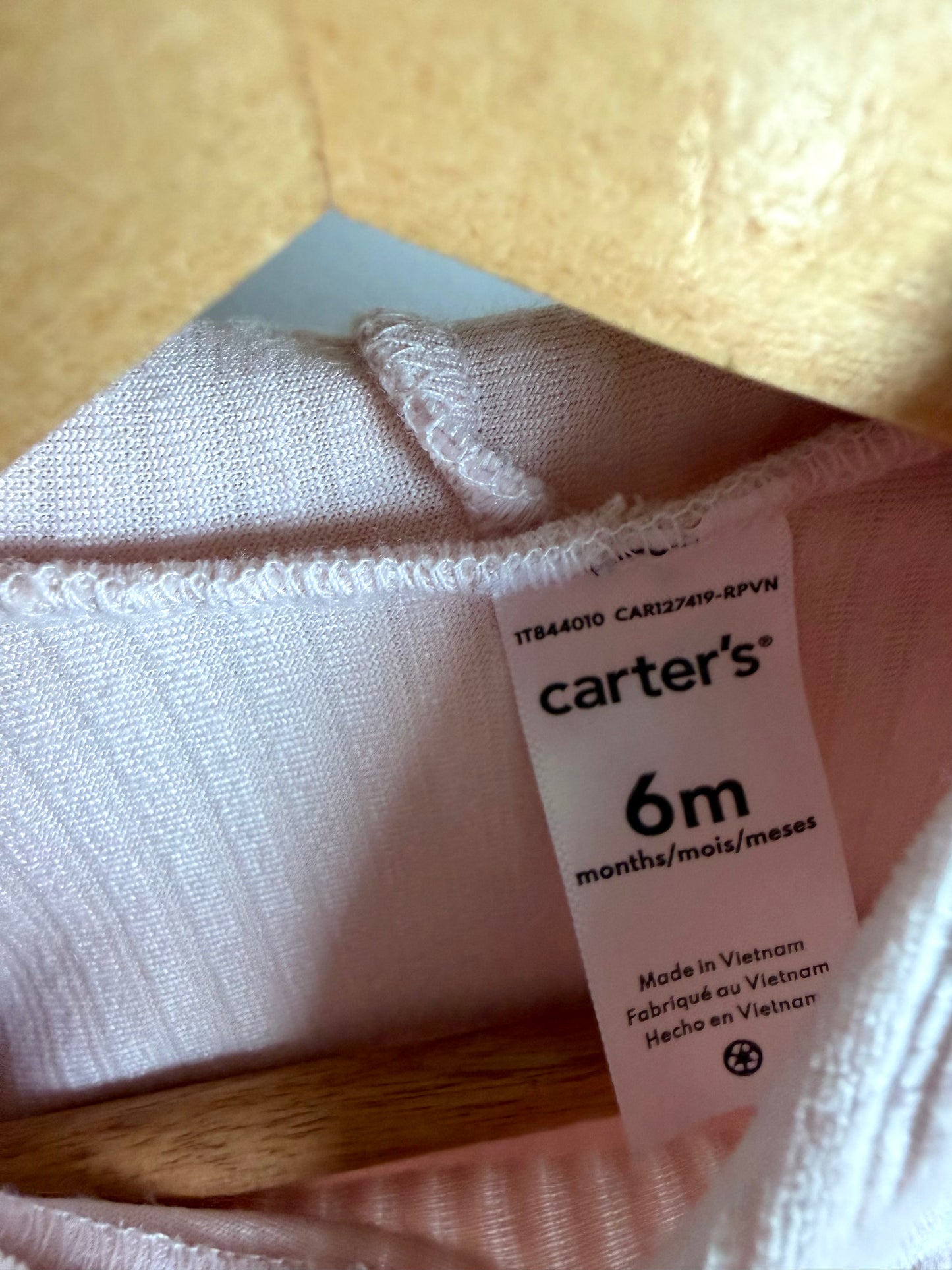 Pink Ribbed Velour Sweater + Pants Set / 6m