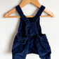 Royal Blue Overall Dress / 12-18m