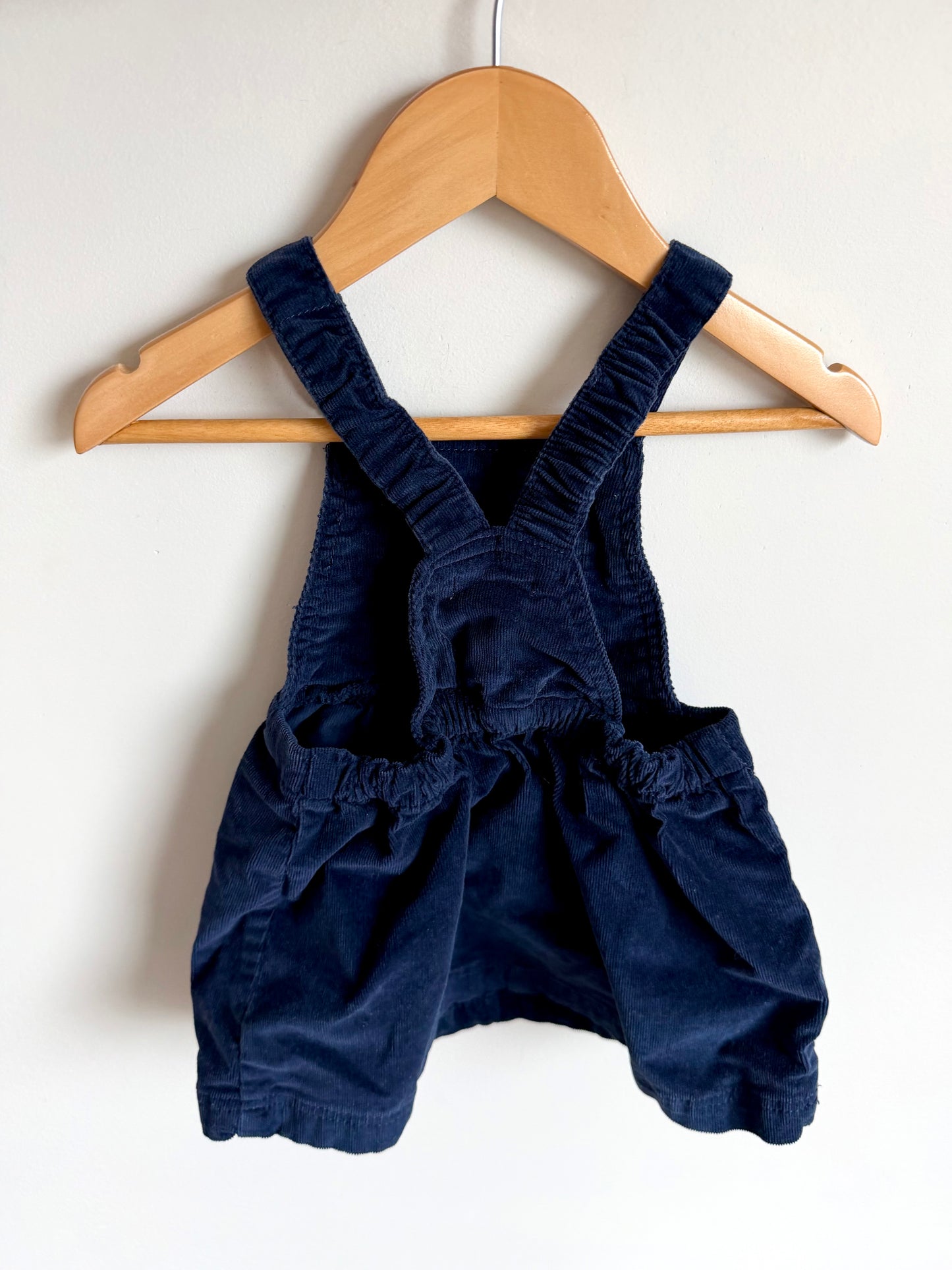 Royal Blue Overall Dress / 12-18m