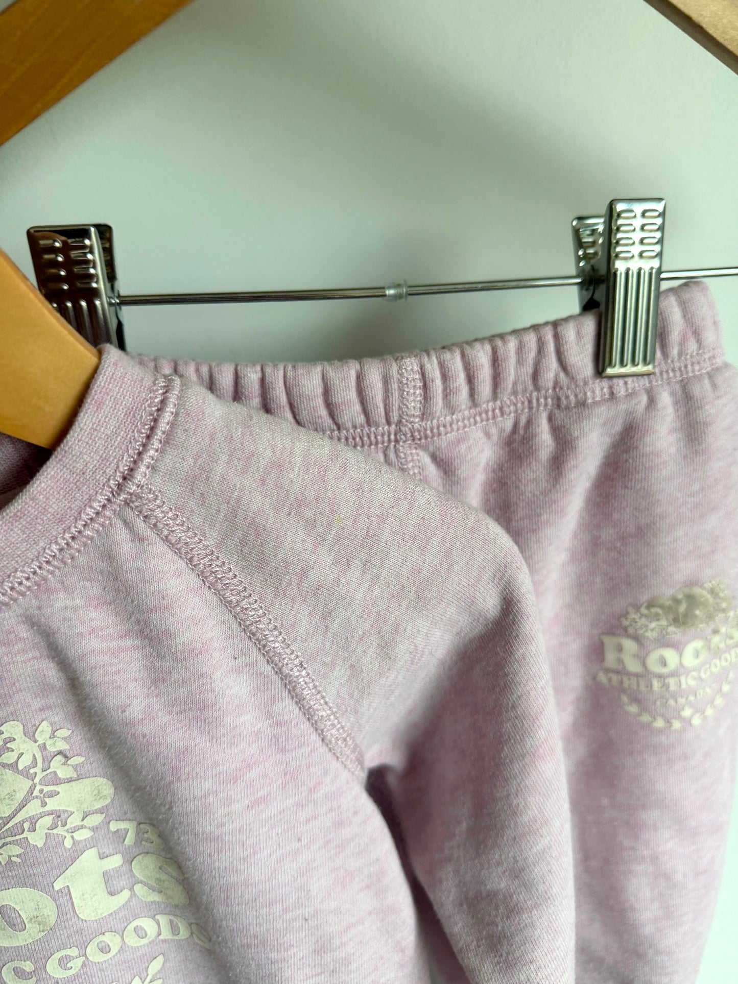 Roots Pink Sweater + Pants Set (PLAY) / 12-18m