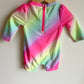 Colored Long Sleeve Swim Suit / 0-6m