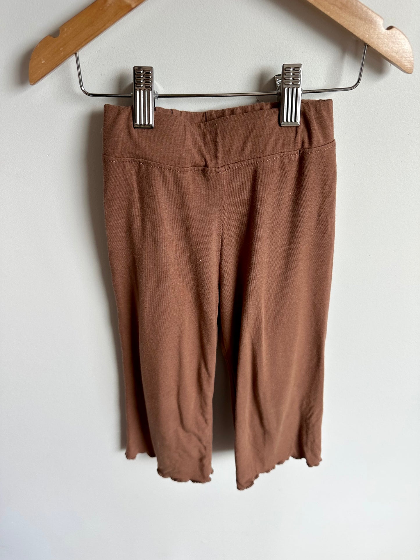 Jax + Lennon Brown Cropped Pants  / 3-4T