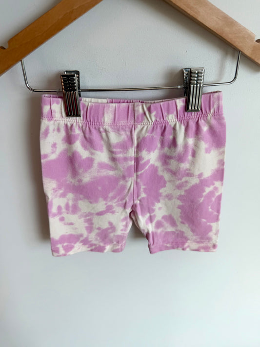 Pink Tie Dye Shorts / 3T