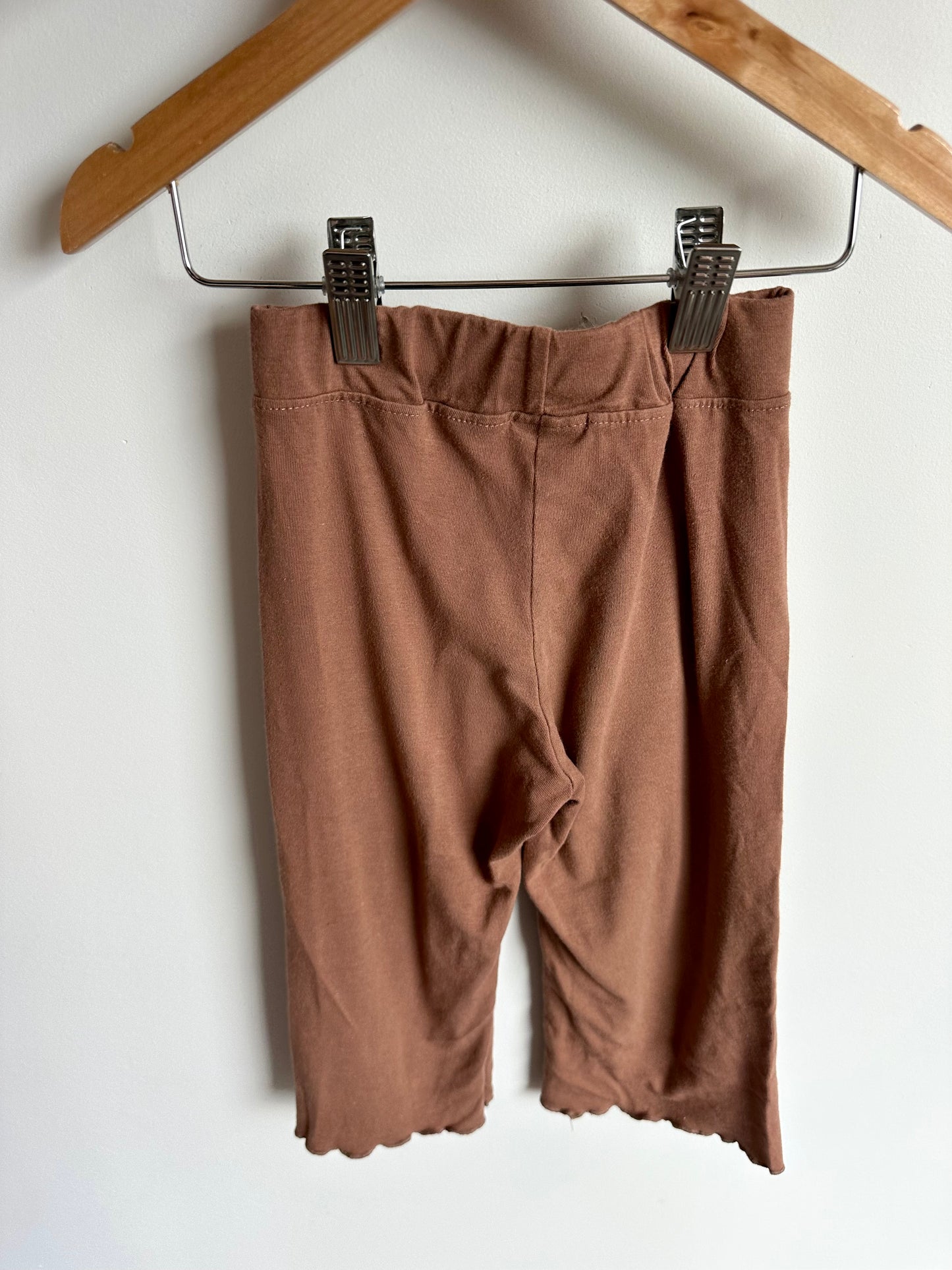 Jax + Lennon Brown Cropped Pants  / 3-4T