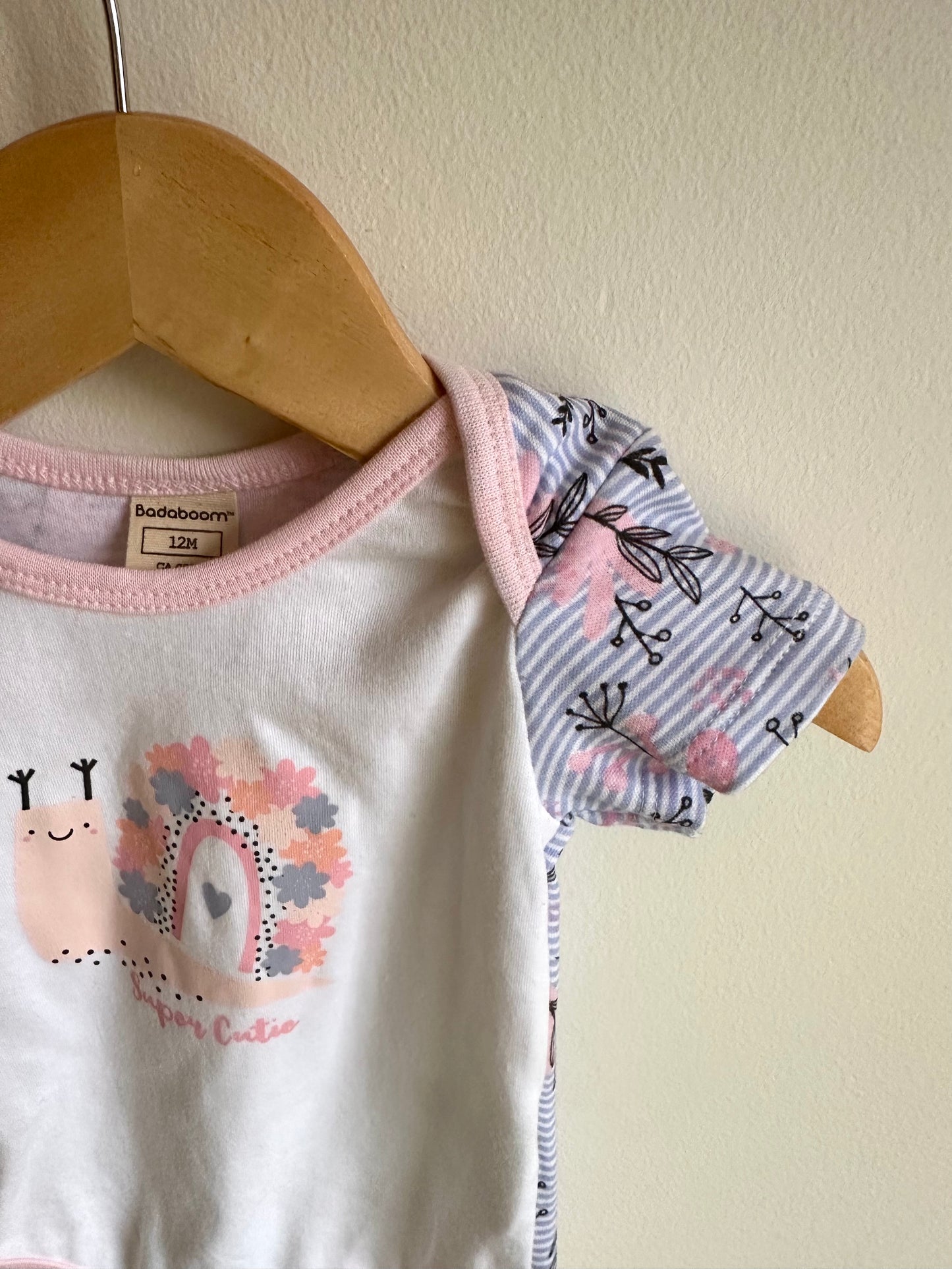 Snail Bodysuit / 12m