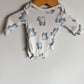 Dog Long Sleeve Bodysuit / 0m