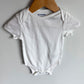 White T-Shirt Bodysuit / 18-24m