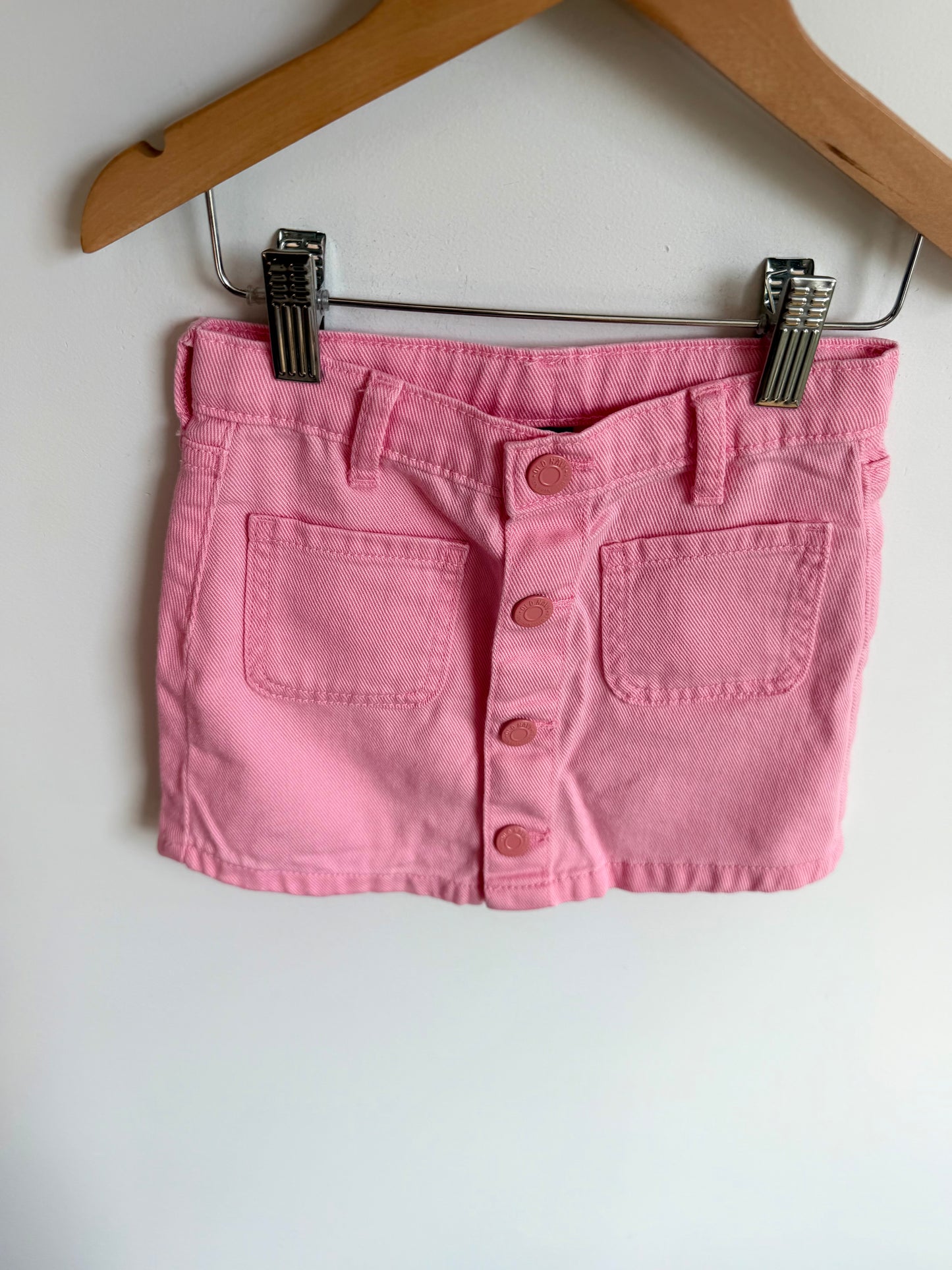 Pink Jean Skirt / 3T