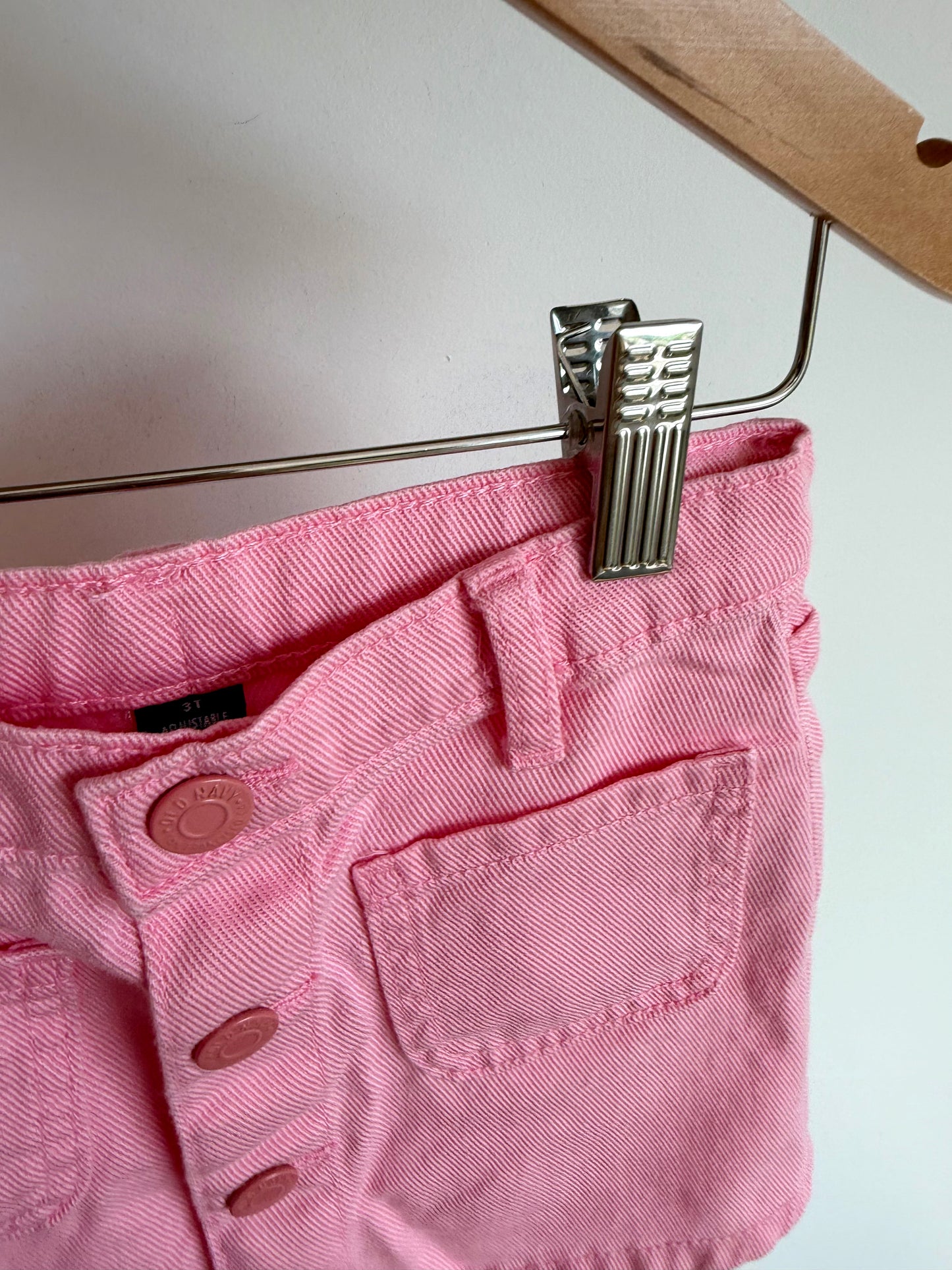 Pink Jean Skirt / 3T