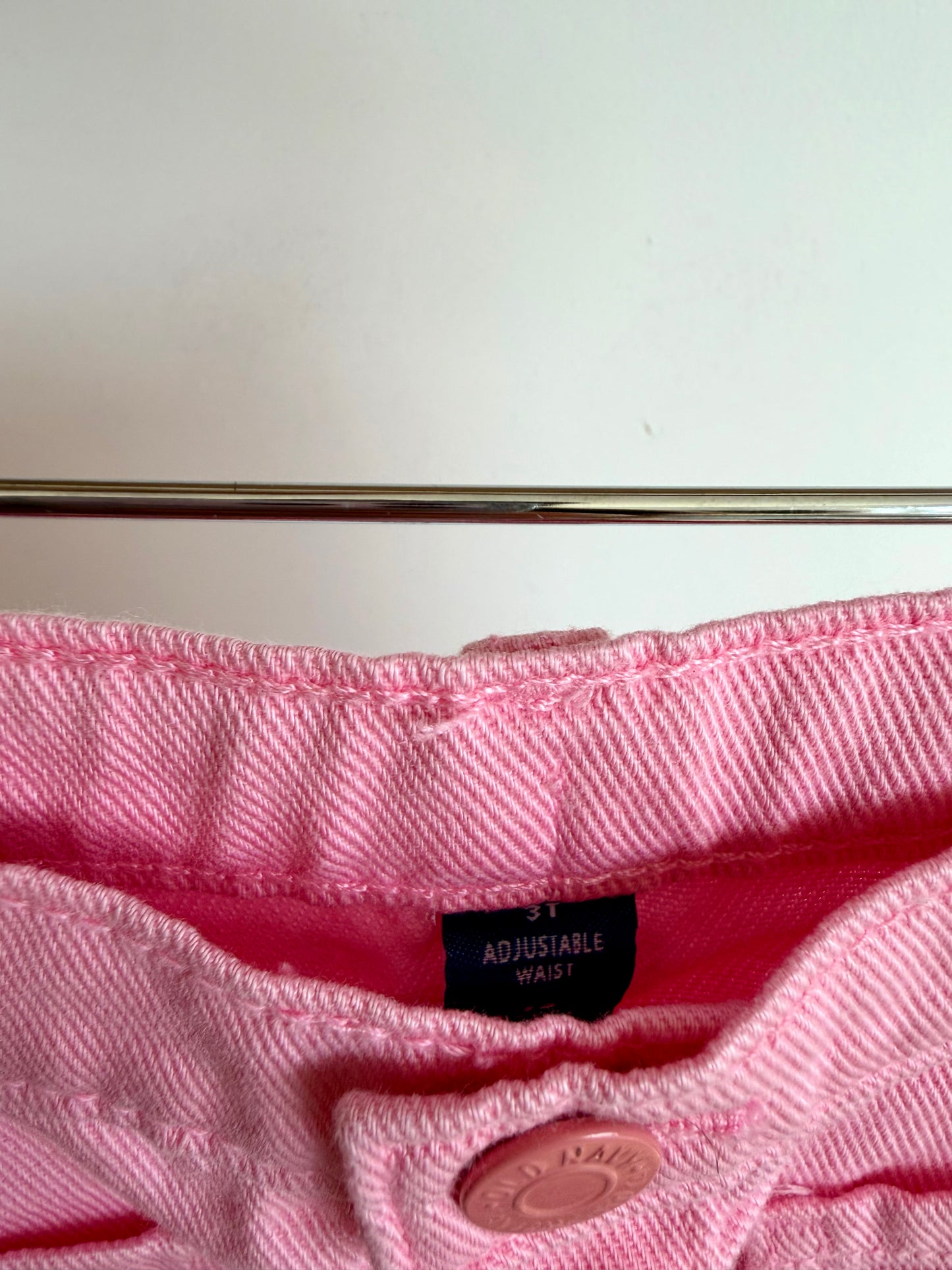 Pink Jean Skirt / 3T