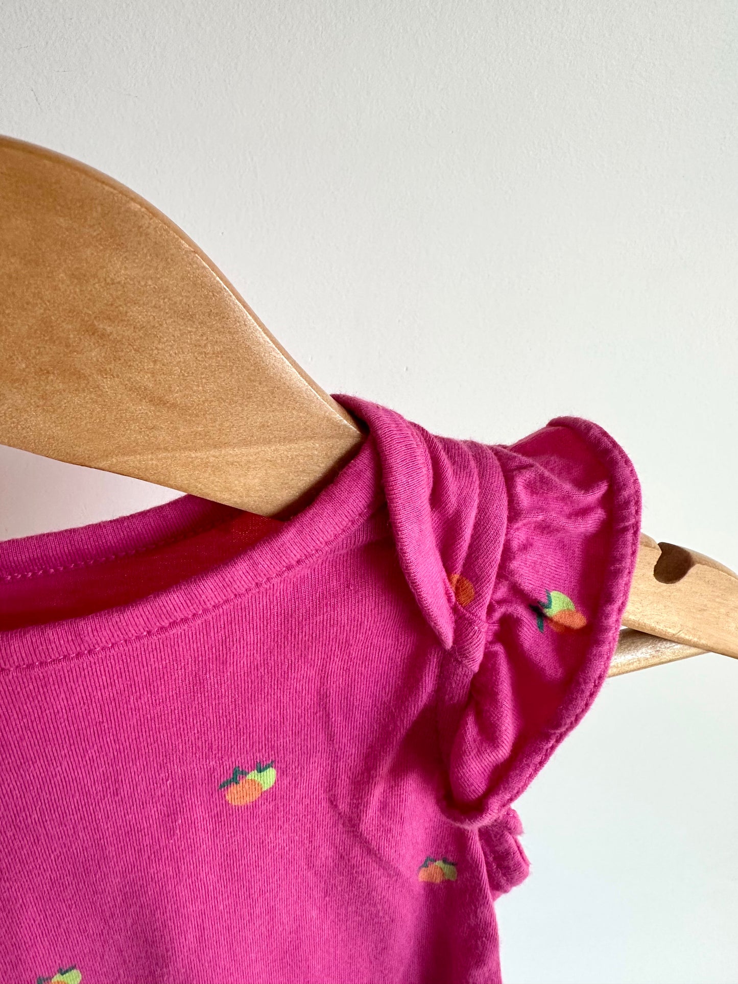 Set of 2 Gap Ruffle Sleeve Bodysuits / 3-6m