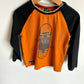 Orange Skateboard Shirt / 3T