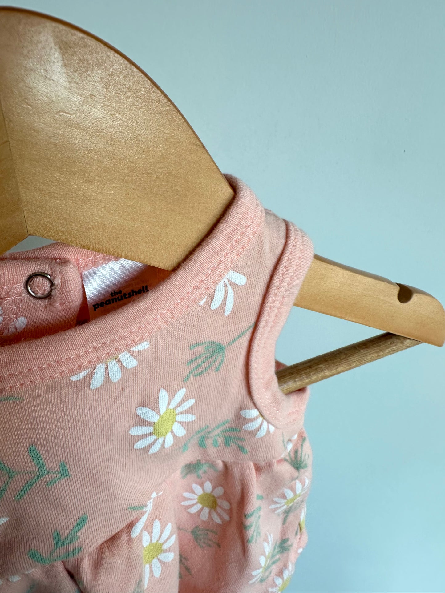 Set of 2 Cotton Tank Bodysuits / 0-3m