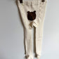 Gap Bear Cream Footed Tights / 4T