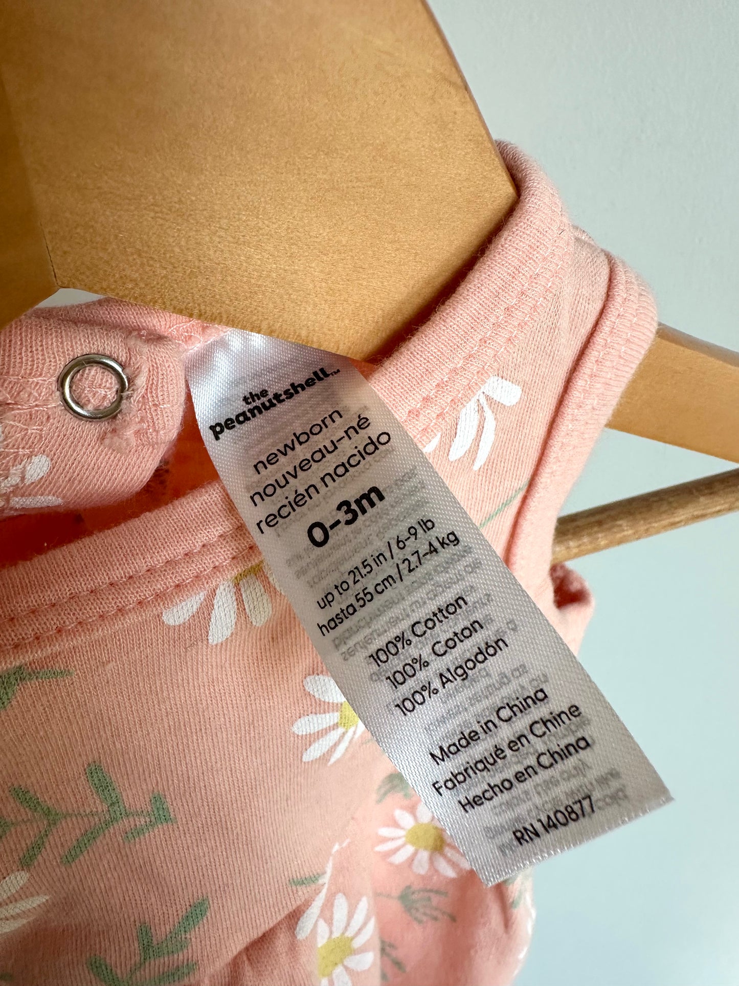 Set of 2 Cotton Tank Bodysuits / 0-3m