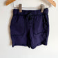 Indigo Sweat Drawstring Shorts / 3T