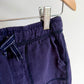 Indigo Sweat Drawstring Shorts / 3T