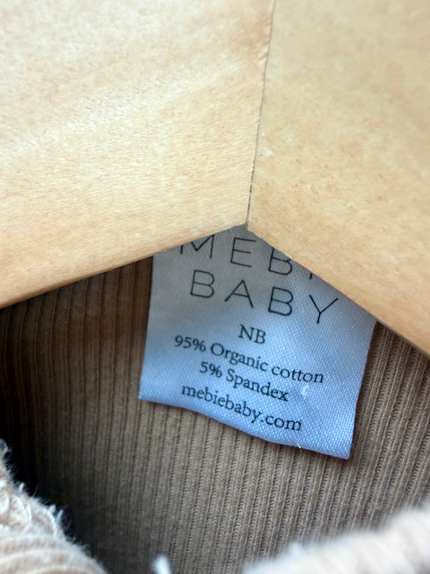 Mebie Baby Tan Sleeper / 0m