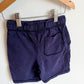 Indigo Sweat Drawstring Shorts / 3T