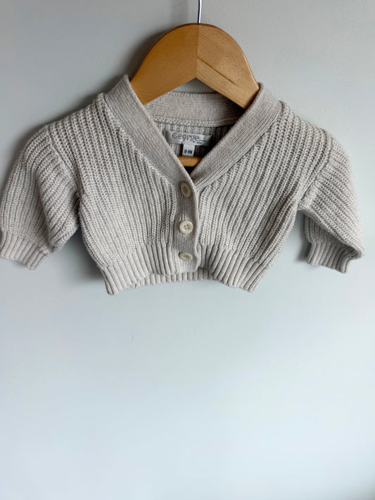 Oat Cardigan / 0-3m