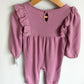Pink Ruffle Sleeve Jumpsuit (With tags) / 18m