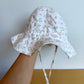 Jan & Jul Heart White Sun Hat / 6-18m