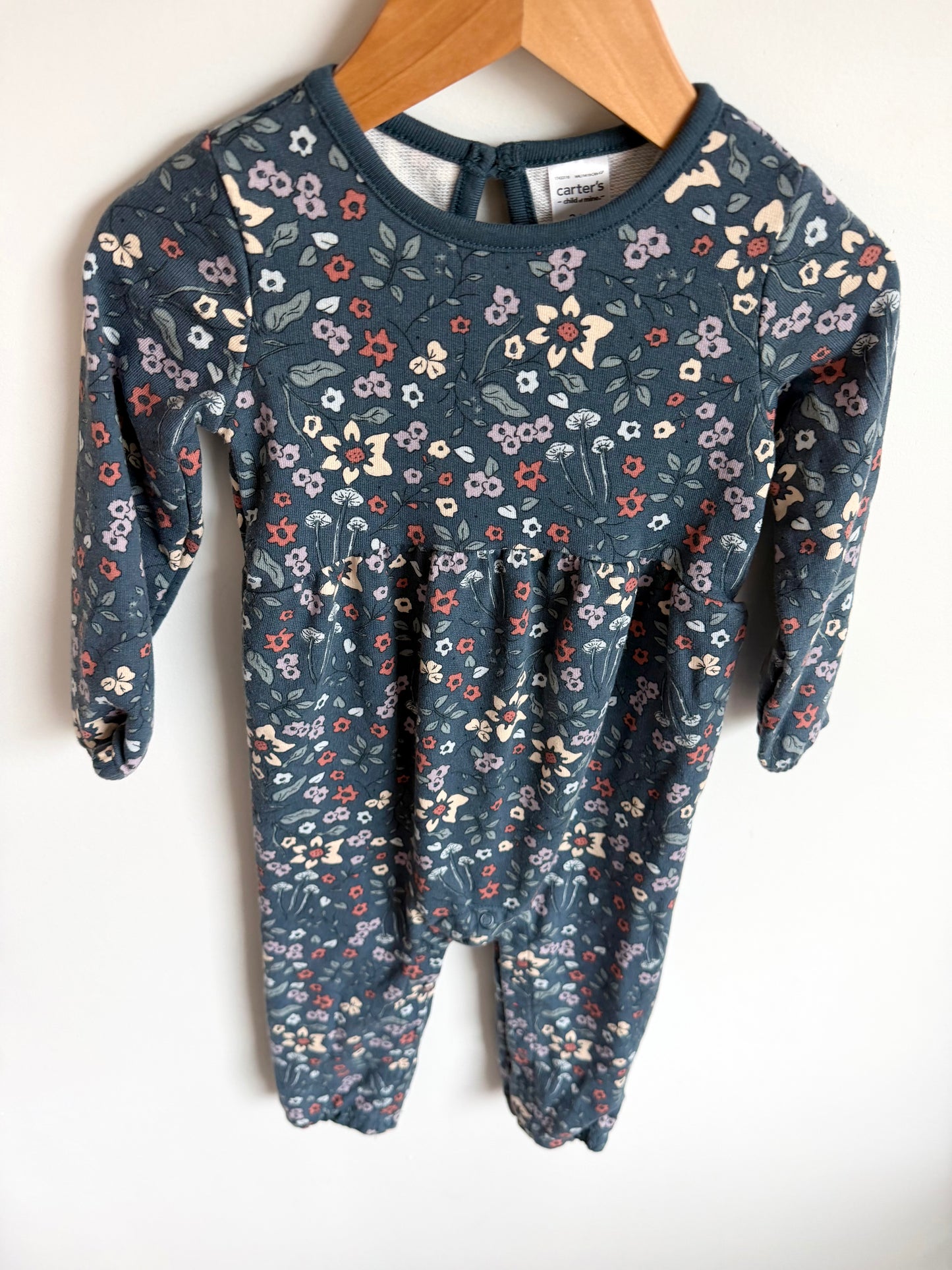 Foliage Longsleeve Jumpsuit / 24m