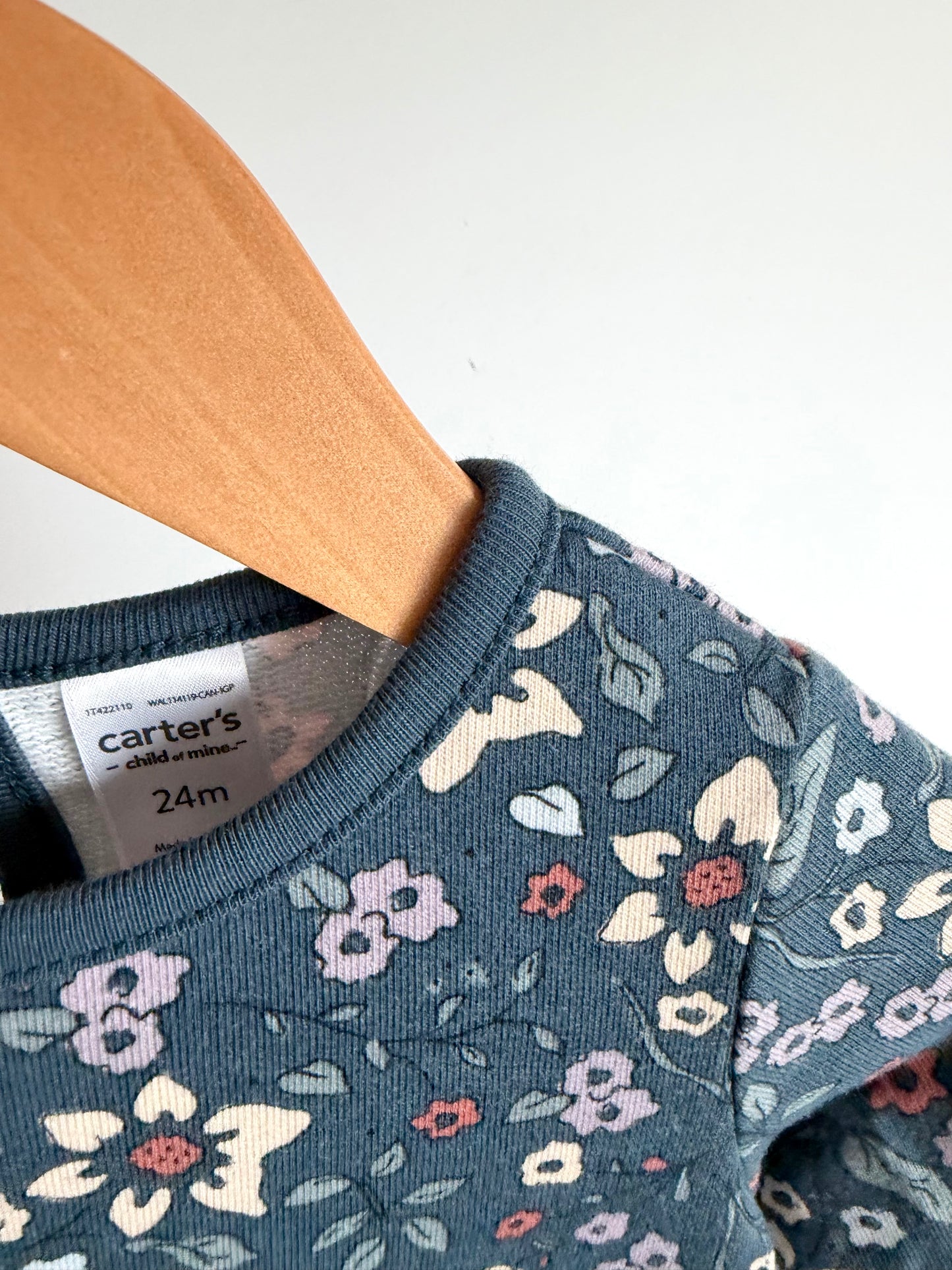 Foliage Longsleeve Jumpsuit / 24m