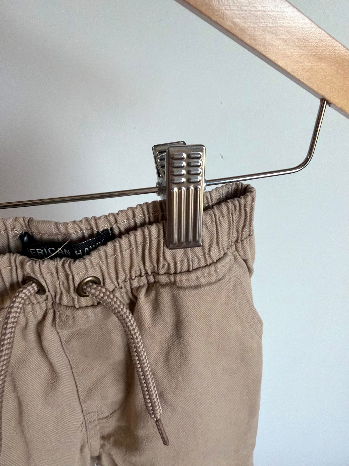 Tan Tapered Pants / 3T