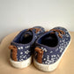 Navy Floral Shoes / Size 11 Little Kid (No Shipping)