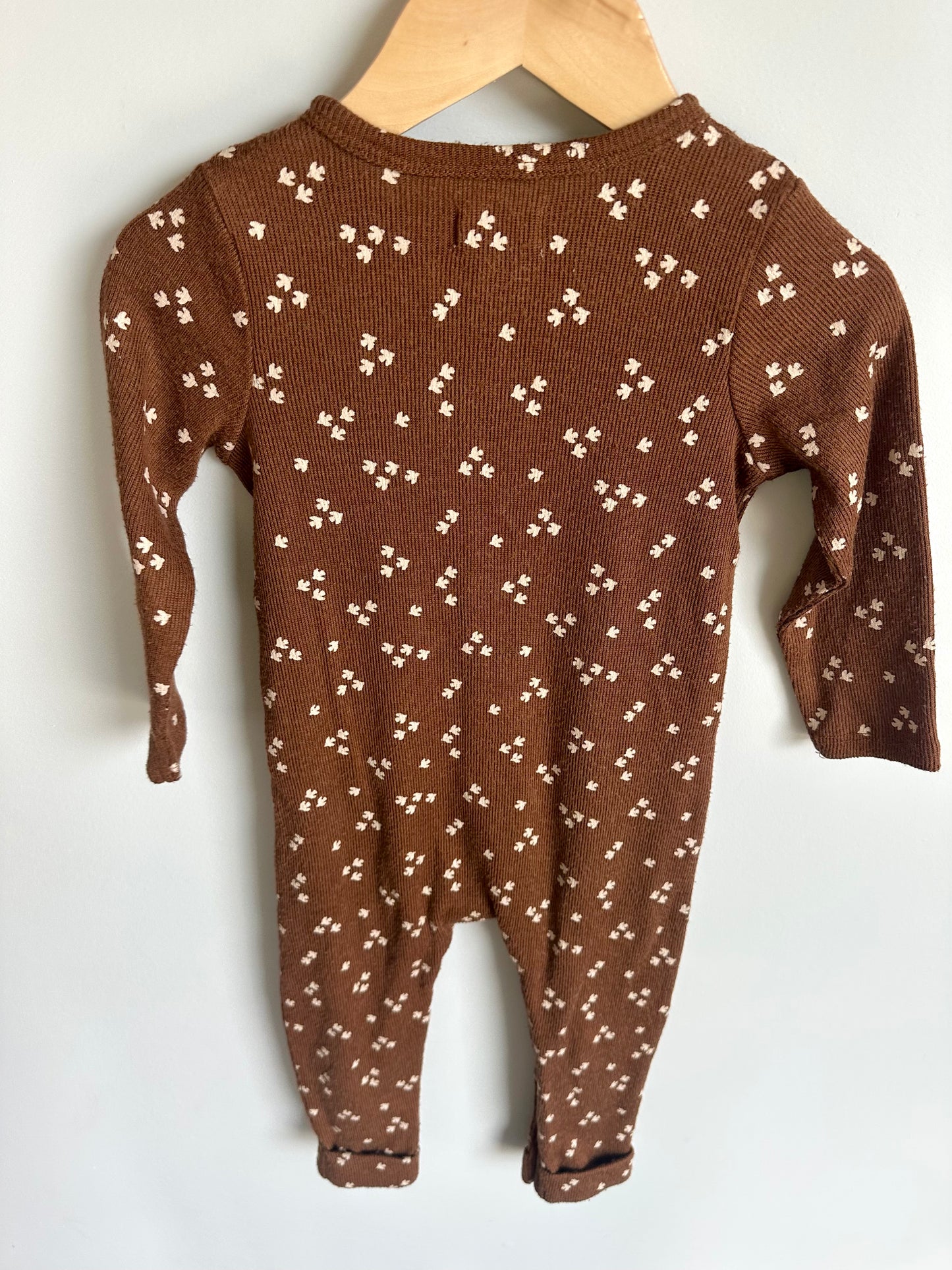 Brown Bird Shape Jumpsuit / 18-24m