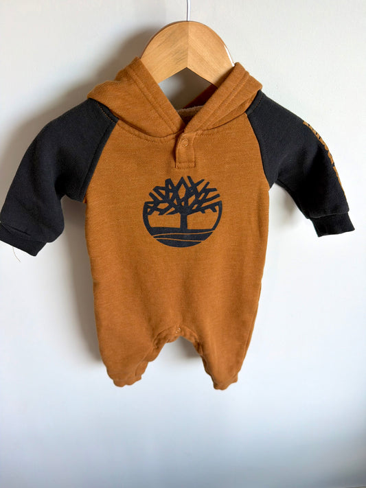 Timberland Hooded Jumpsuit / 3-6m